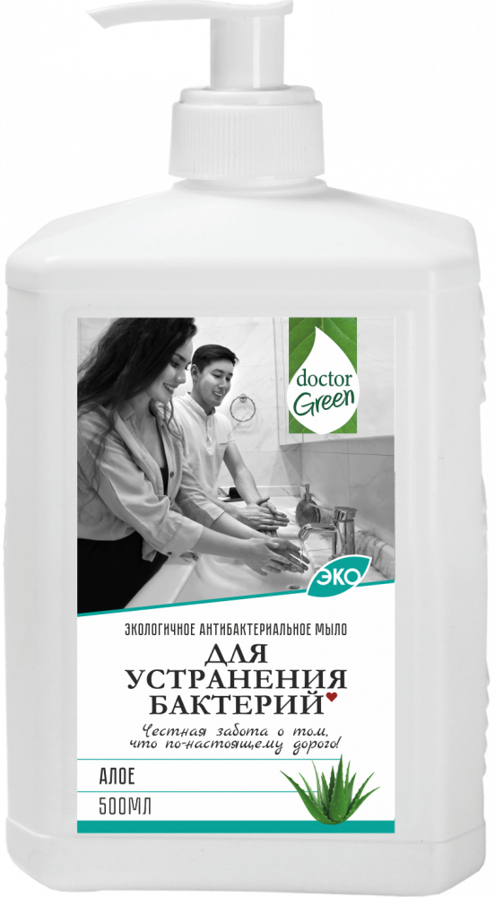 Антибактериальное мыло Doctor Green «Для устранения бактерий» 500мл в Талдыкоргане.