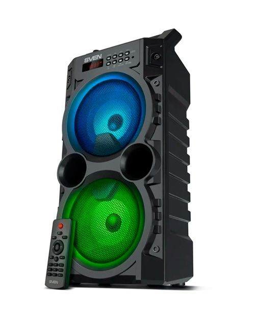 SVEN PS-440, черный, акустическая система 2.0, мощность 2x10 Вт (RMS), TWS, Bluetooth, FM, USB