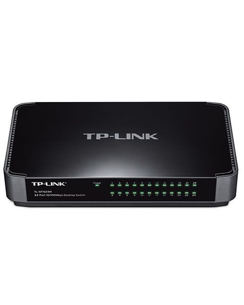 TP-Link TL-SF1024M 24-портовый 10/100 Мбит/с настольный коммутатор